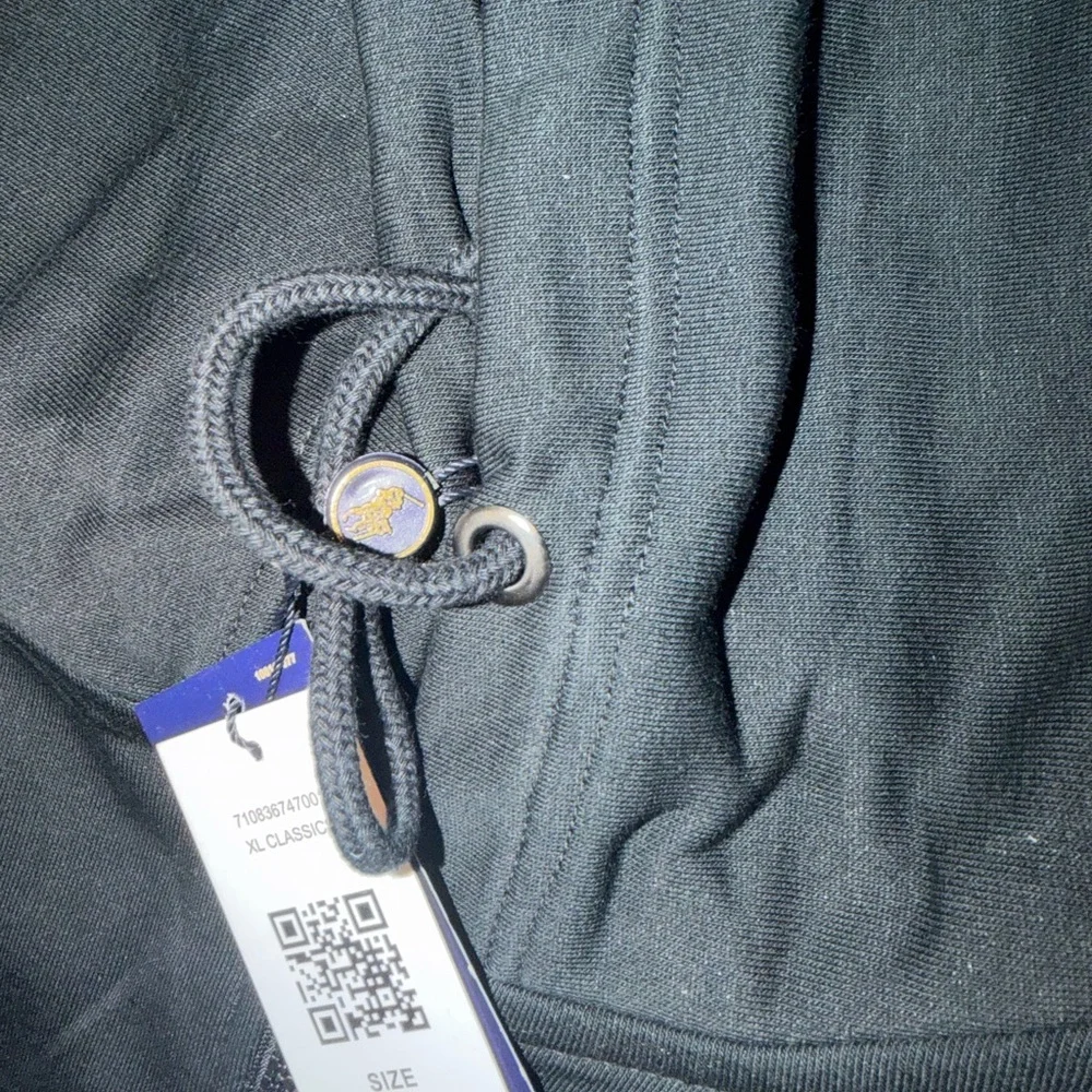 Polo by Ralph Lauren Black Sweatshirt and SweatPant Set - Picture 2 of 8
